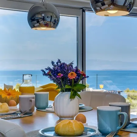 Penthouse Design&beach Direkt Am Mit Unverbautem Blick über Adria Apartment *