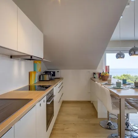 Penthouse Design&beach Direkt Am Mit Unverbautem Blick über Adria *